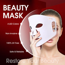 Load image into Gallery viewer, Aimanfun Led Face Mask Light Therapy, Red Light Therapy for Face