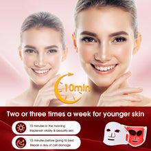 Load image into Gallery viewer, Aimanfun Led Face Mask Light Therapy, Red Light Therapy for Face