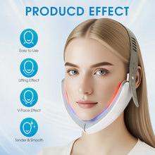 将图片加载到图库查看器,V面部机面部按摩器电动面部按摩器高频振动抗老化面膜升降皮肤升降装置,电动V面部成型按摩器