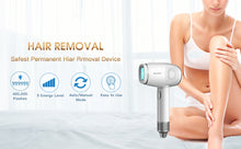 Load image into Gallery viewer, Aimanfun Laser Infinity Hair Removal Device-Ice White