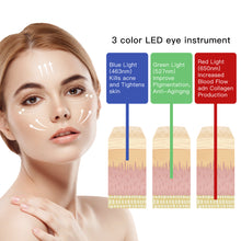 将图片加载到图库查看器,Aimanfun EMS Eye Wrinkles Reduction Fine Lines and Eye Wrinkle Removal Device - Red, Blue, Green LED