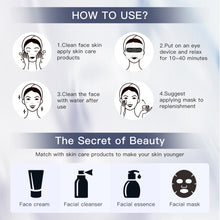 将图片加载到图库查看器,Aimanfun EMS Eye Wrinkles Reduction Fine Lines and Eye Wrinkle Removal Device - Red, Blue, Green LED