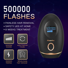 Load image into Gallery viewer, Aimanfun Laser Hair Removal Device Air 10 Ipl Gift for Women and Men, Permanent Hair Reduction for Nearly Painless, Dual Lights, Skin Sensor & USHR Mode Hair Removal in 10mins from Home