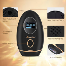 Load image into Gallery viewer, Aimanfun Laser Hair Removal Device Air 10 Ipl Gift for Women and Men, Permanent Hair Reduction for Nearly Painless, Dual Lights, Skin Sensor & USHR Mode Hair Removal in 10mins from Home